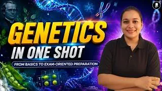Thumbnail: Genetics Complete One Shot | Mendel's Laws, Monohybrid & Dihybrid Cross | Biology