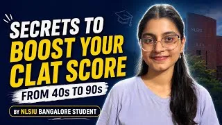 Thumbnail: How to Attempt CLAT Mock Like a Topper🔥| Full Strategy + Time Management  by NLSIU Bangalore student