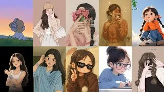 Thumbnail: Girls trending new Cute Cartoon dpz ❤️🔥 Trending dpz 🔥