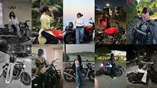Thumbnail: Girls trending bike photo pose🔥 / trending bike dp pose girl whatsapp Dpz For Girls 🥵❤️