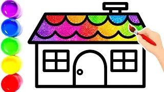 Thumbnail: 👉🏠✨️House Drawing and Coloring for Kids 🌈 Easy House Drawing Step by Step | Learn Colors & Coloring