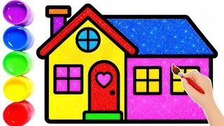 Thumbnail: 👉🏠✨️House Drawing and Coloring for Kids 🌈 Easy House Drawing Step by Step | Learn Colors & Coloring