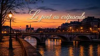 Thumbnail: Le pont au crépuscule(The Bridge at Dusk)