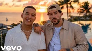 Thumbnail: Bad Bunny x Daddy Yankee - "Reyes Del Movimiento" (Official Lyric Video) | New Reggaeton 2026 q