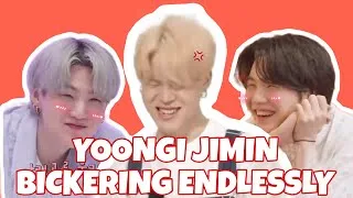 Thumbnail: yoongi jimin can't go 5 minutes without bickering