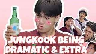 Thumbnail: jeon jungkook being dramatic and extra, as always 💅