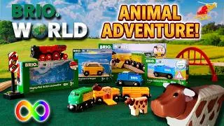 Thumbnail: 🐄 BRIO World Farm Animals Arrive! Join Our Growing Railway!
