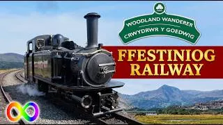 Thumbnail: 🚂 Ffestiniog Railway Woodland Wanderer | Beautiful Steam Train Journey Through North Wales