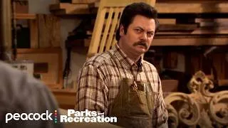 Thumbnail: NO ONE Knows Woodworking Like Ron Swanson | Parks and Recreation