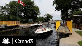 Thumbnail: Learn to boat through the historic locks in Ontario | Parks Canada