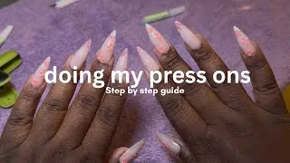 Thumbnail: Everyone Thinks These Are Acrylics 😍 | My Press-On Nail Application Tutorial