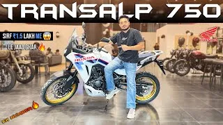 Thumbnail: Finally, 2026 Honda Transalp 750 Review! | Best Adventure Bike Under Budget?🔥🔥