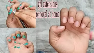 Thumbnail: gel nail extension removal at home #nailremoval#nailfile #nailcare#nailextenstaionremoval