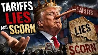 Thumbnail: Tariffs Lies and Scorn - A Trump Parody | Caron & Cohen