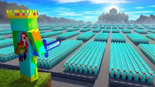 Thumbnail: I Created the World's Largest Minecraft Army
