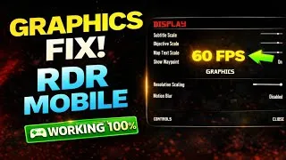 Thumbnail: Graphics settings issue fix in RDR Mobile | Read Dead Redemption graphics settings issue fix glitch 