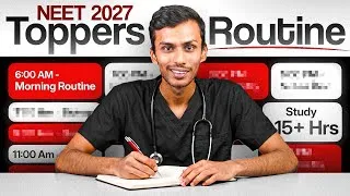 Thumbnail: Best NEET Time Table to Score 650+ if you start now!