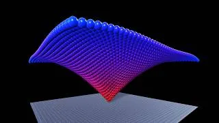 Thumbnail: Satisfying physics simulation - 2601 varied bouncing orbs
