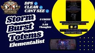 Thumbnail: Storm Burst Totems Elementalist and Doryani's Prototype Goes Hard