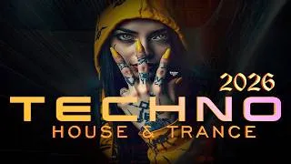 Thumbnail: Rave Techno House Mix & Trance 2026 "Party Vol 100"🕳Remixes Of Popular Songs.By AnfaPinto