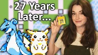 Thumbnail: Playing Pokemon Yellow for the First Time in 2026...