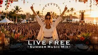 Thumbnail: LIVE FREE | Summer Reggaeton Mix | Tropical Latin Vibes 2026