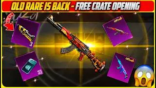 Thumbnail: Almost Free Upgraded AKM & Scar-Skin | Free Supply Crate Opening | Old Rare Is Back | PUBGM
