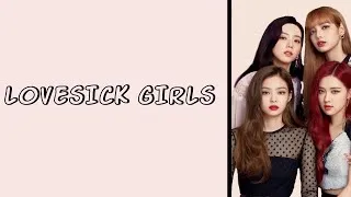 Thumbnail: BLACKPINK - Lovesick Girls (Lyrics)
