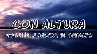 Thumbnail: ROSALÍA, J Balvin - Con Altura (Letra/Lyrics) ft. El Guincho