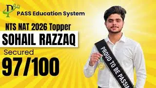 Thumbnail: NTS NAT 2027 Topper I How to Become Topper I ECAT I BCAT I NET 2027 Topper Batch I NUST NET 2027