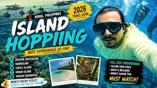Thumbnail: Bohol Island Hopping Tour 2026 🇵🇭 Dolphins, Turtles & Snorkeling!