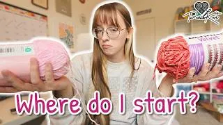 Thumbnail: Trying to Crochet All My Ideas Before I Run Out Of Motivation | PassioKnit Vlog