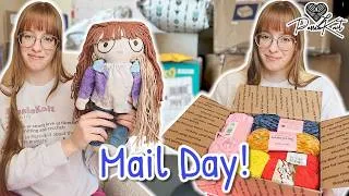Thumbnail: Subscriber Yarn Haul...And Snacks! | PassioKnit P.O. Box Opening