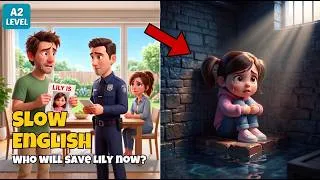 Thumbnail: Who Will Save Lily Now? | Slow English Listening Practice for Beginners (A2 Level)