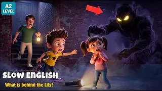 Thumbnail: Lily is Lost in the Dark | Slow English Listening Practice for Beginners (A2 Level)