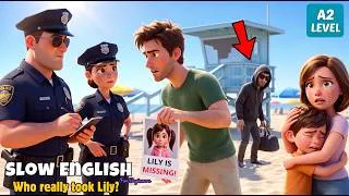 Thumbnail: Who Really Took Lily? | Slow English Listening Practice for Beginners (A1 Level)