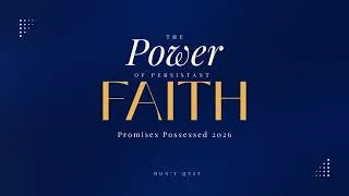 Thumbnail: The Power Of Persistent Faith | Faith Under Pressure | PT 9 | Phil Valdez