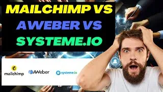 Thumbnail: 🛑 Mailchimp vs Aweber vs Systeme.io | Best Choice for Beginners & Affiliates?
