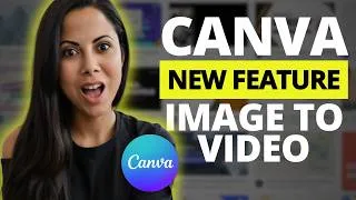 Thumbnail: Turn Any Photo Into a Video With Canva's NEW AI Feature (In Seconds!)