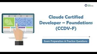 Thumbnail: How to Pass Claude Certified Developer – Foundations | CCDV-F Exam Study Guide