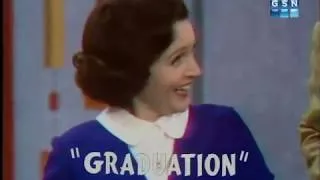 Thumbnail: PASSWORD 1967-09-12 Betty White & Frank Gifford
