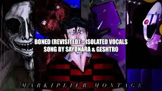 Thumbnail: BONED (REVISITED) ~ ISOLATED VOCALS (Markiplier Montage: Chapter 2)