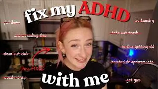 Thumbnail: get stuff done with me (on meds)