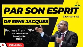 Thumbnail: Dr. Erns Jacques Sermon | Jan 06/2024 | Bethanie French SDA