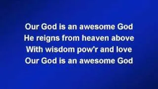 Thumbnail: Hillsong Awesome God (worship video w/ lyrics)
