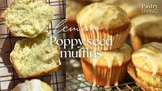 Thumbnail: Ultra Soft & Moist Lemon Poppy Seed Muffins 🍋