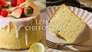Thumbnail: The Best Lemon Chiffon Cake (Perfectly Fluffy & Moist) *Using all-purpose flour!*
