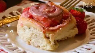Thumbnail: The Best Strawberry Cinnamon Rolls (Perfectly Gooey & Soft!)