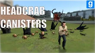 Thumbnail: Headcrab Canisters (Addon) (Garry's Mod)