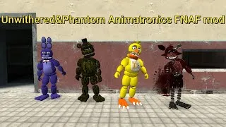 Thumbnail: Unwithered & Phantom Animatronics (Addon) (Garry's Mod)